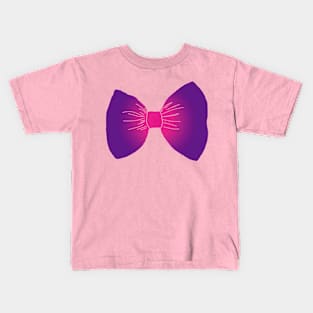 Pink Bow Ribbon Kids T-Shirt